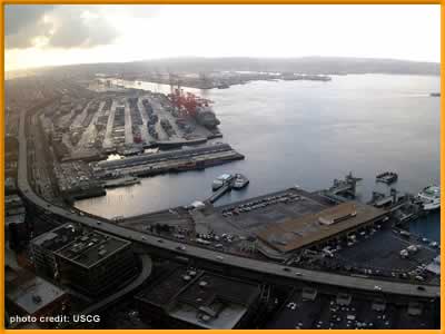Port of Seattle photo credit USCG