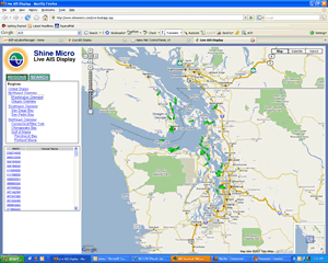 Free Shine Micro Live AIS Vessel Tracking Network